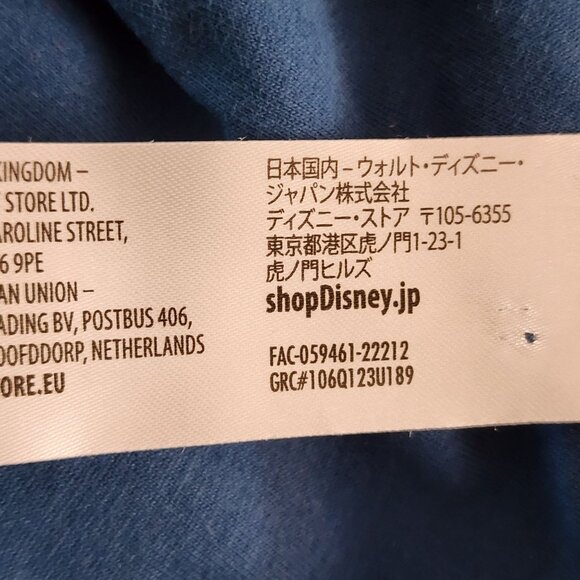 Disney Marvel Captain America Plaid Flannel Shirt Jacket Red & Blue Size S NWT - Picture 10 of 13